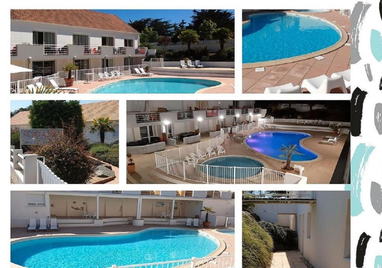 Resid'Azur Appartement T2-Pmr- Piscine Privee Saint-Jean-de-Monts Eksteriør bilde