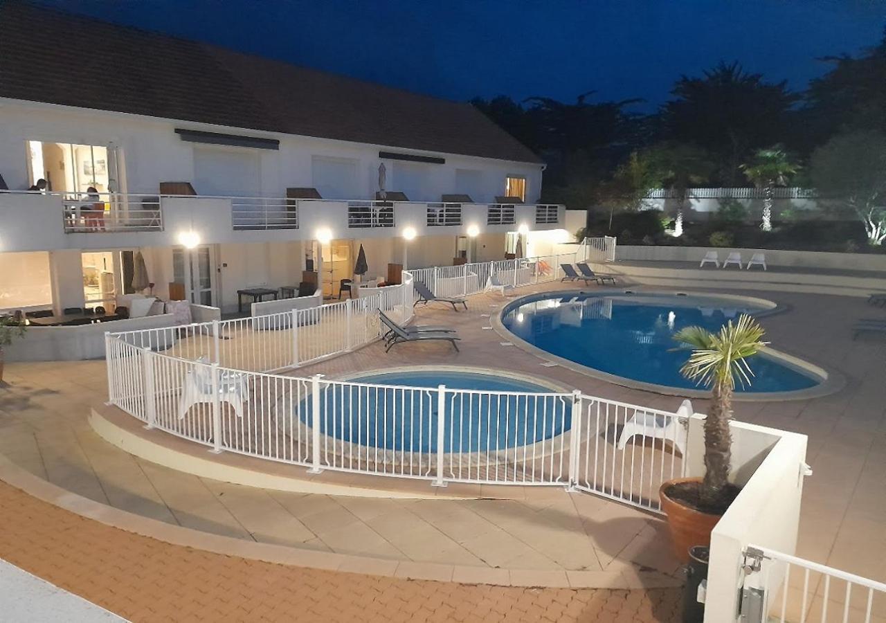 Resid'Azur Appartement T2-Pmr- Piscine Privee Saint-Jean-de-Monts Eksteriør bilde
